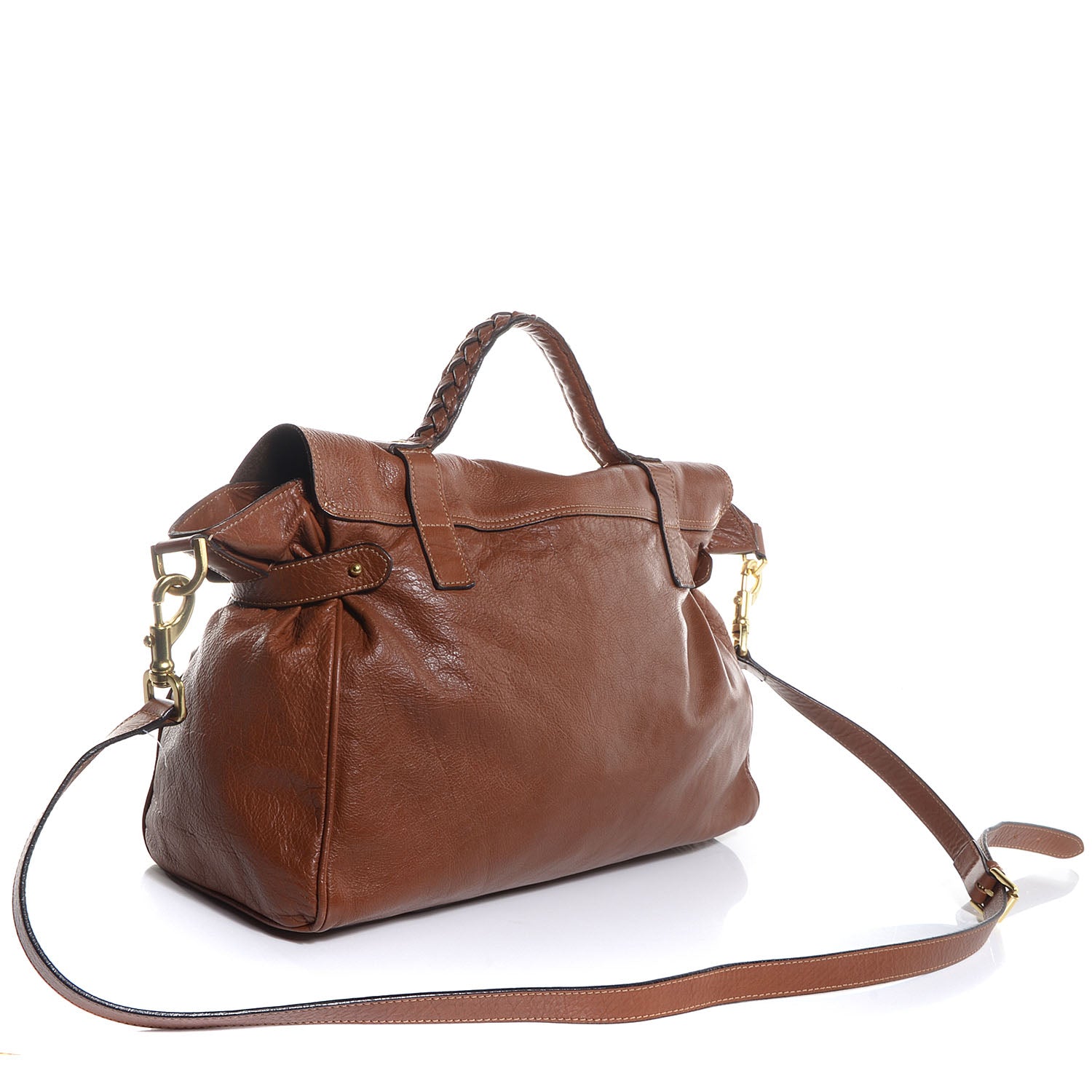 Mulberry Soft Buffalo Leather Oversized Alexa Oak 3 of 10