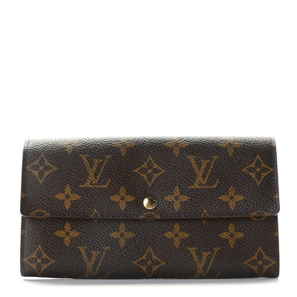 Louis Vuitton Monogram Sarah Wallet 1 of 9