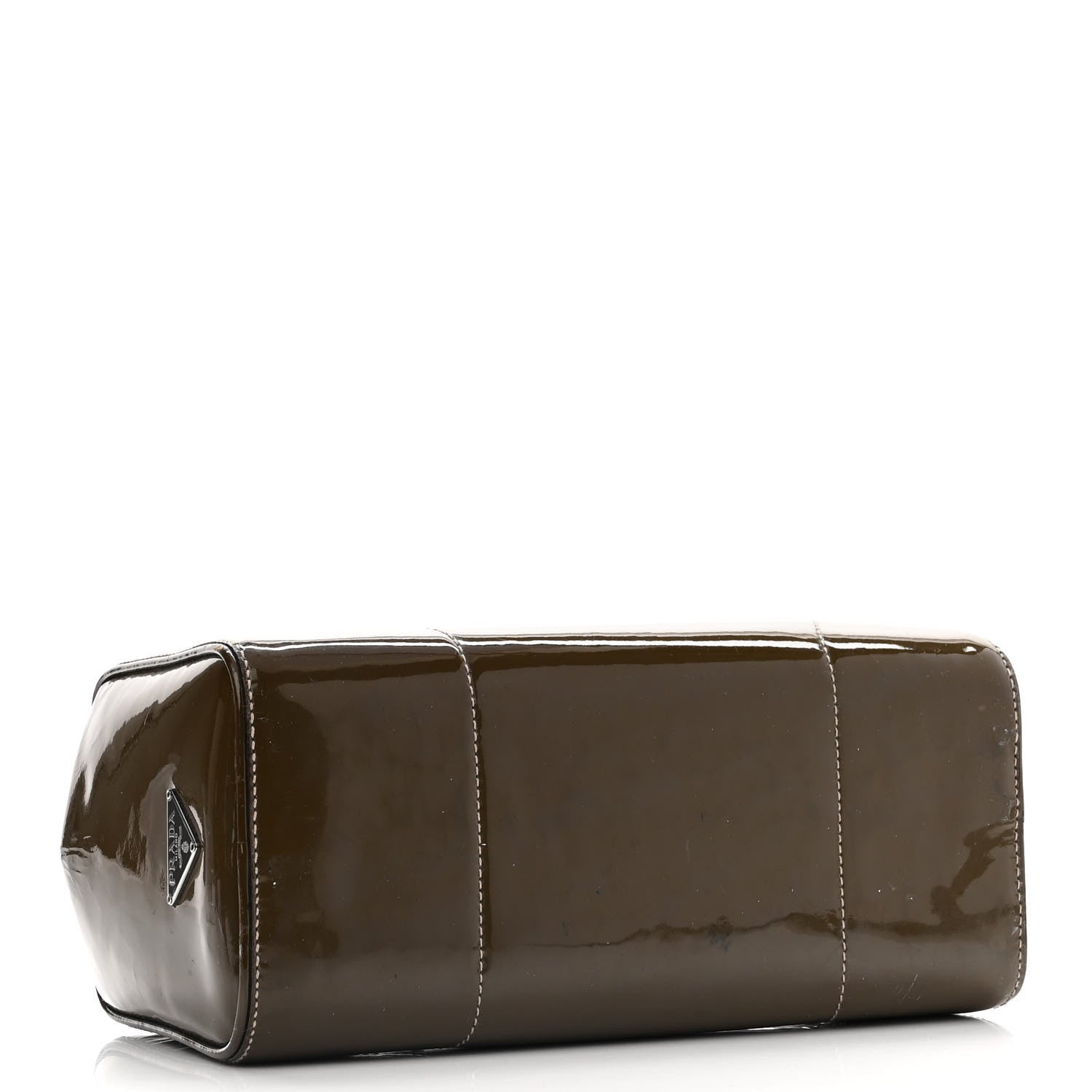 Prada Spazzolato Bowling Brown 4 of 12