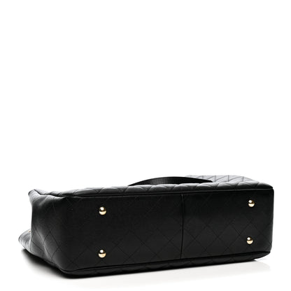 Chanel Caviar Quilted Large Shopping Tote Black 4 of 11