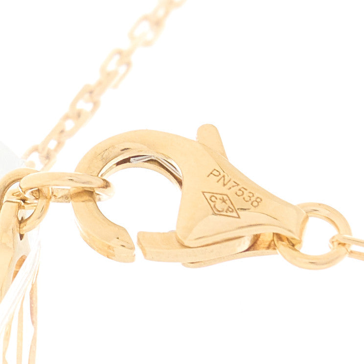 18K Yellow Gold Diamond SM D'Amour Pendant Necklace