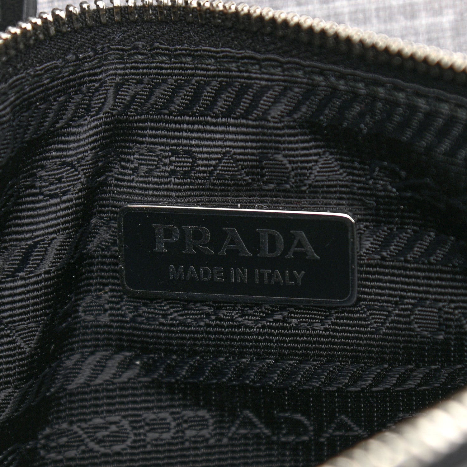 Prada Sequin Mesh Tote Bag Black 7 of 11