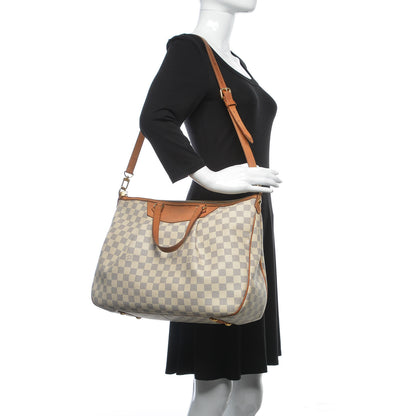 Louis Vuitton Damier Azur Siracusa GM 3 of 22