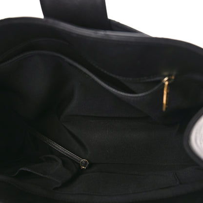 Chanel Lambskin Quilted Elegant CC Shopping Tote Black 5 of 9