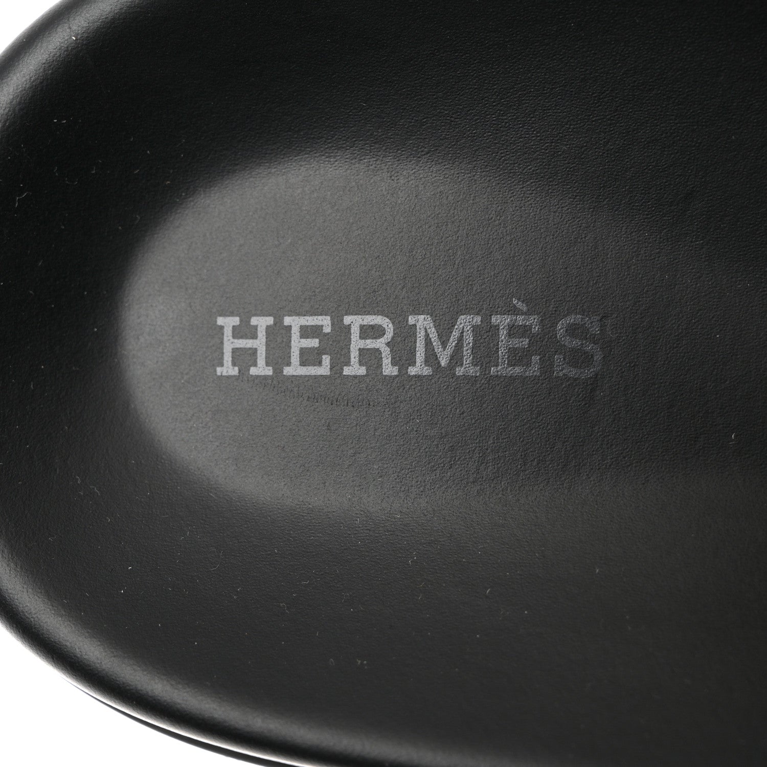 Hermes Calfskin Mens Chypre Sandals 44 Black 7 of 11