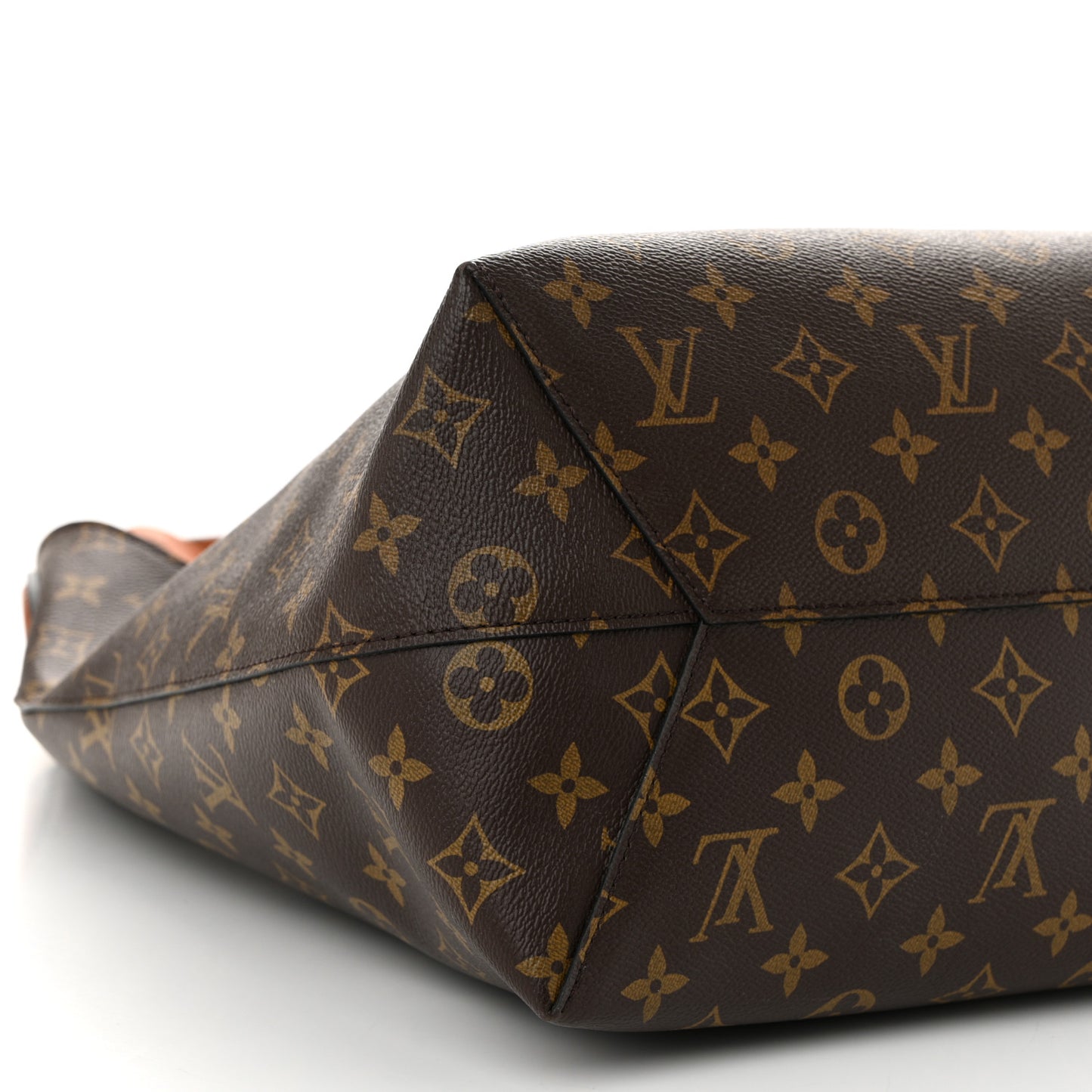 Monogram Flower Hobo Caramel