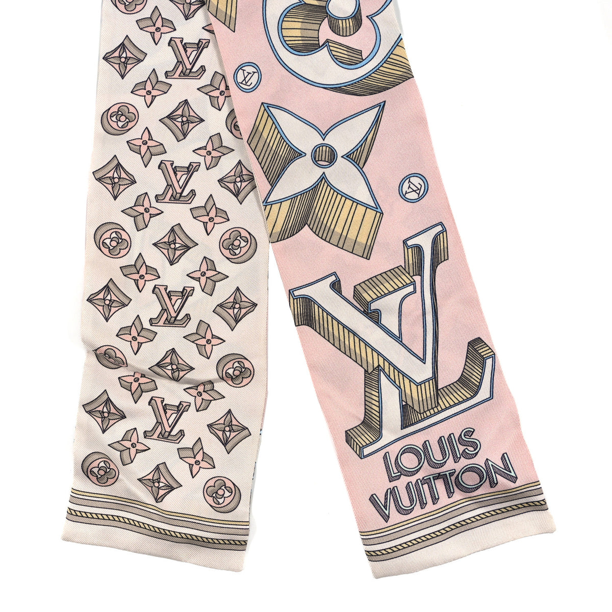 Louis Vuitton Silk Ultimate 3D Bandeau Rose Clair 2 of 4