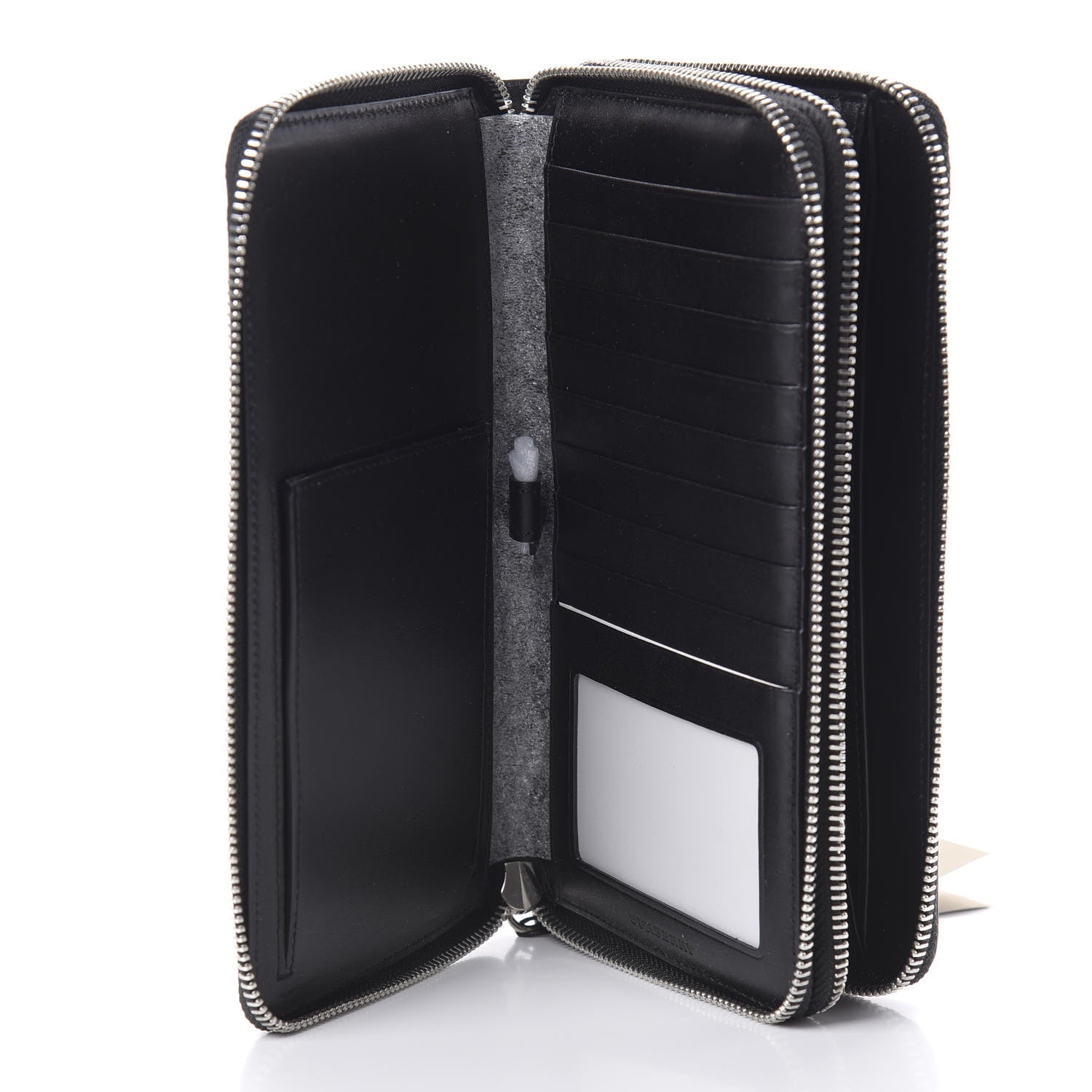 Burberry London Check Travel Wallet Navy Black 7 of 9