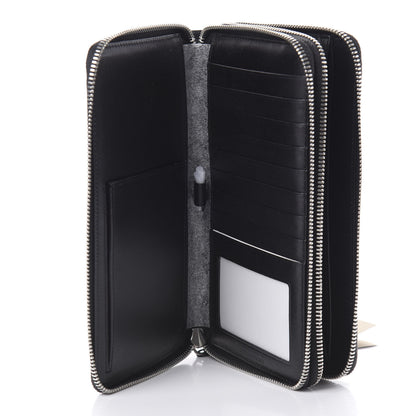 Burberry London Check Travel Wallet Navy Black 7 of 9