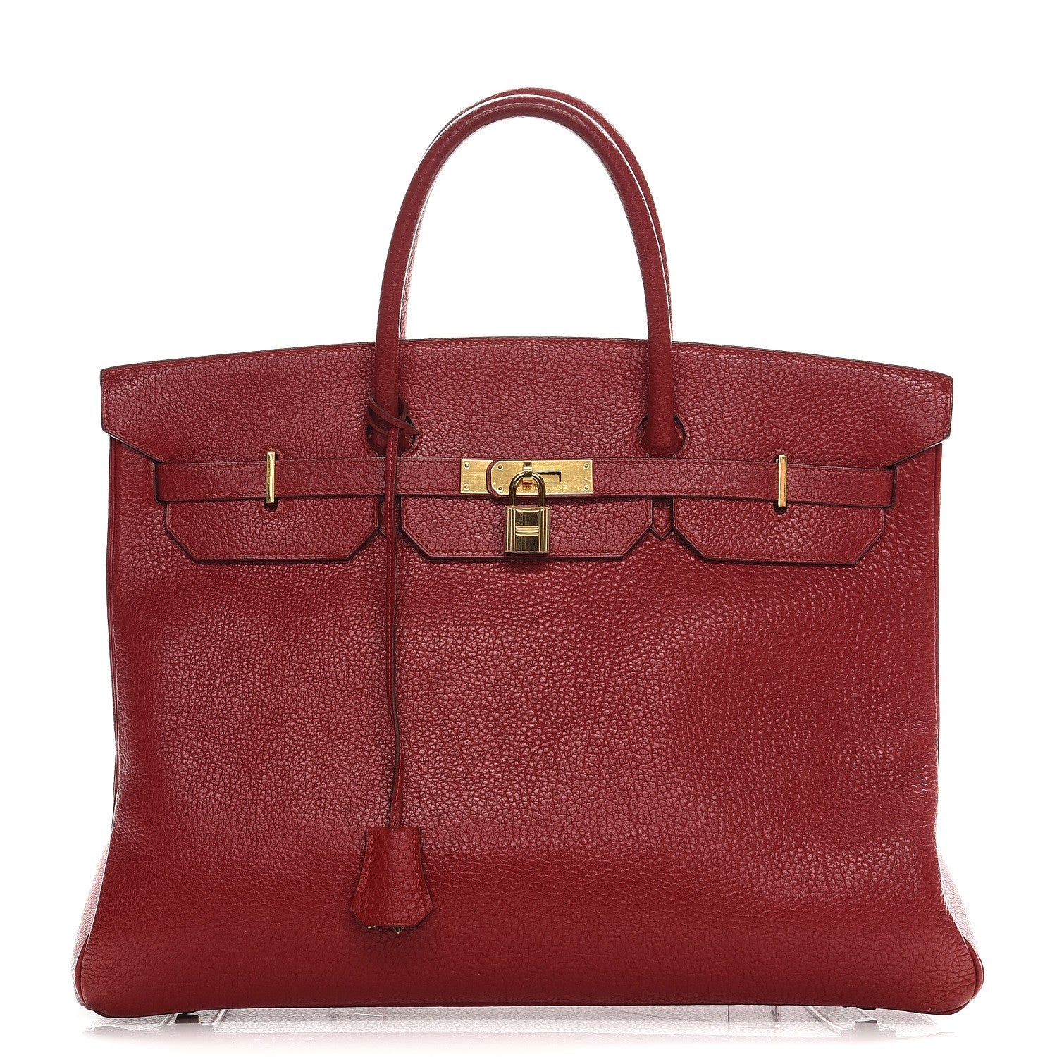 Hermes Fjord Birkin 40 Rouge 1 of 32