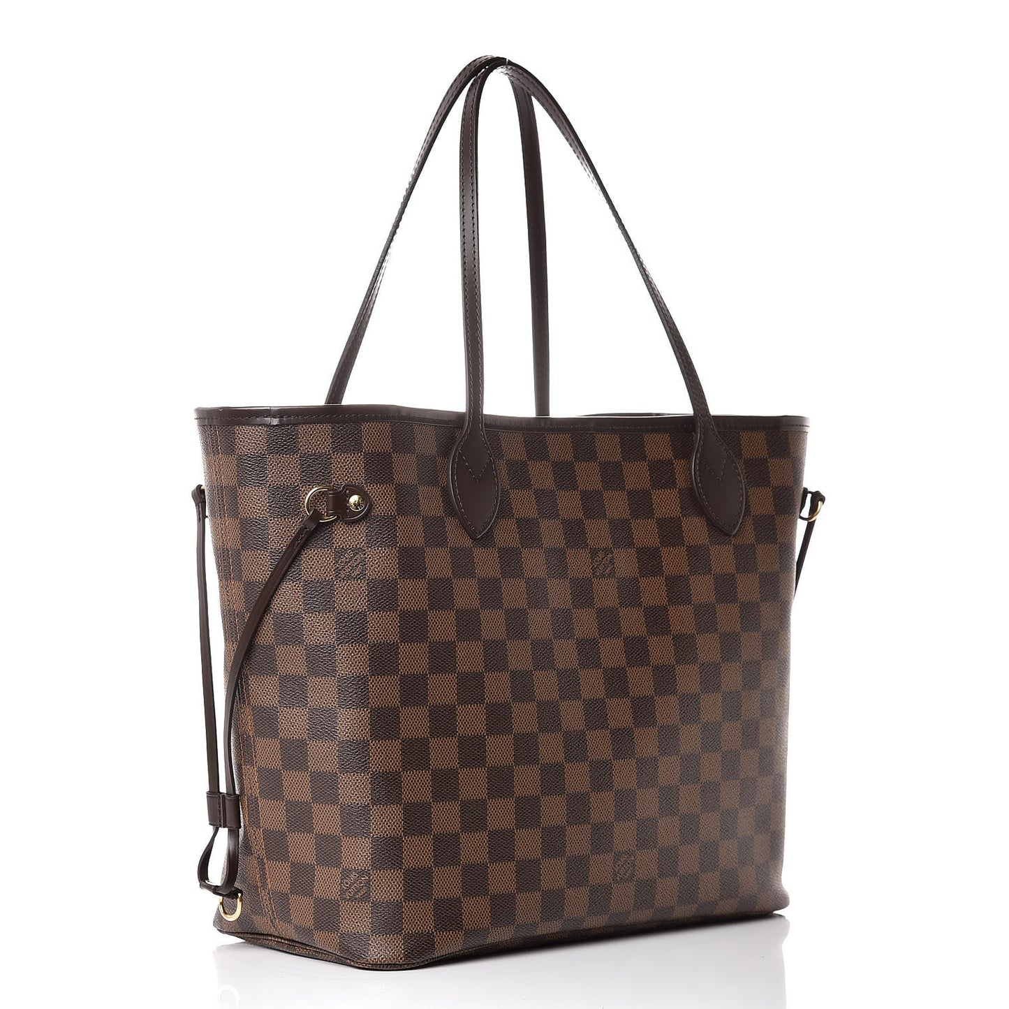 Damier Ebene Neo Neverfull MM Rose Ballerine
