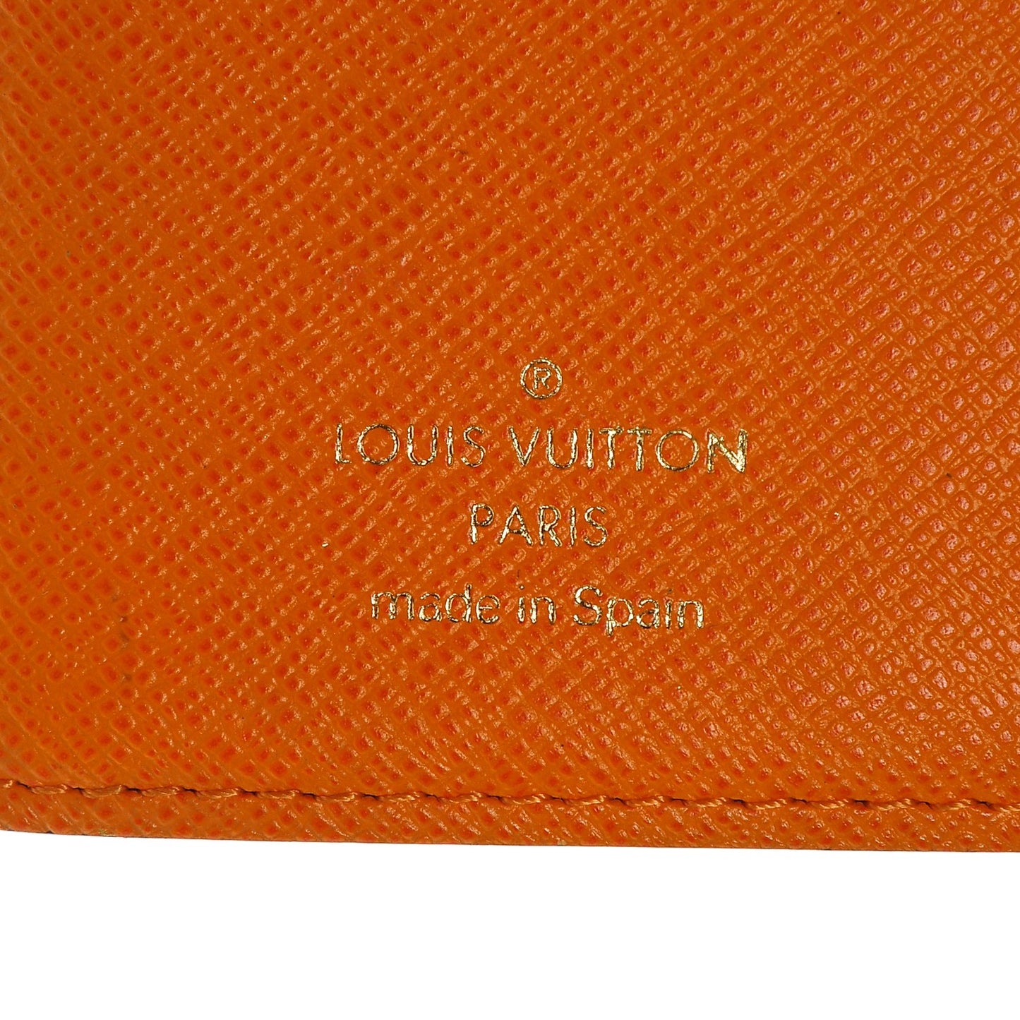 Monogram Koala Small Ring Agenda Orange