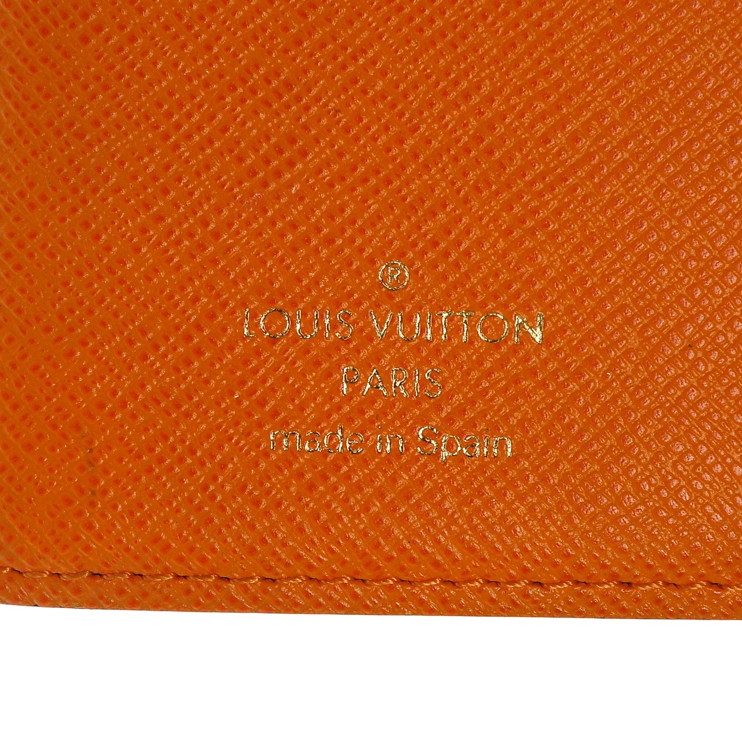 Louis Vuitton Monogram Koala Small Ring Agenda Orange 6 of 6