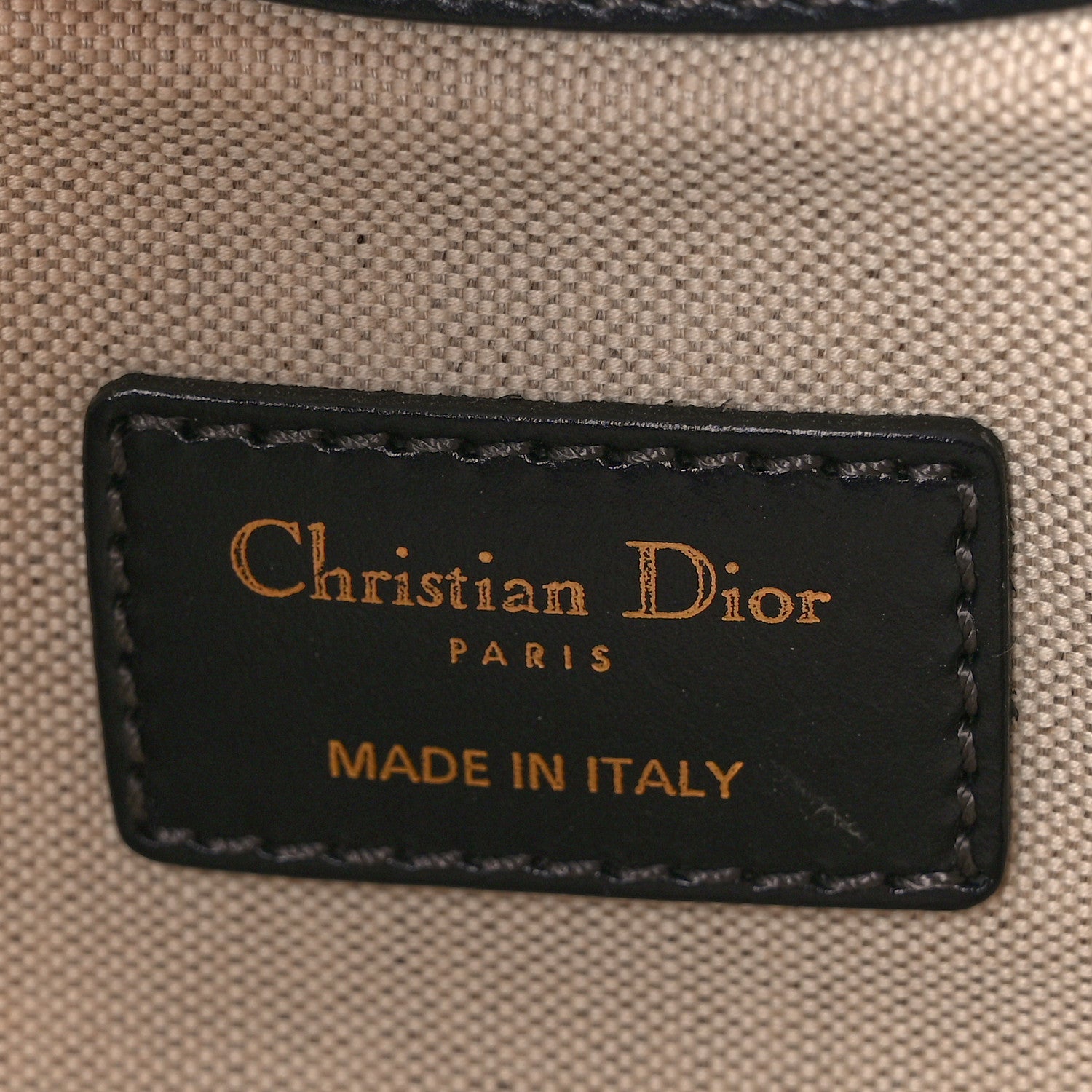 Christian Dior Oblique Fold Over Clutch Blue 6 of 10
