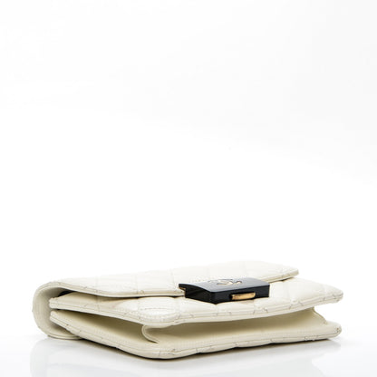 Chanel Sheepskin Quilted Mini Beauty Lock Flap White 4 of 9