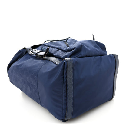 Gucci Nylon Monogram Medium Light Double Buckle Backpack Tide 4 of 11