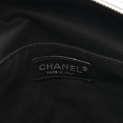 Chanel Lambskin Vintage Ligne Lady Braid Tote Black 8 of 15