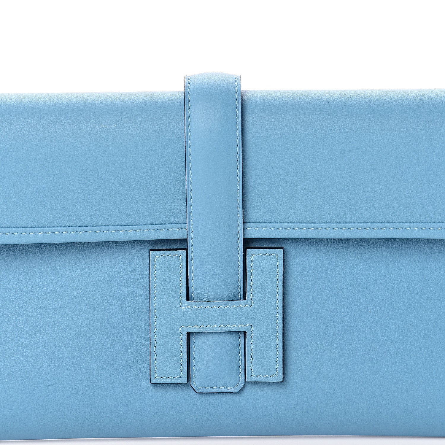 Hermes Swift Jige Elan 29 Clutch Bleu Du Nord Vert Verone 8 of 9