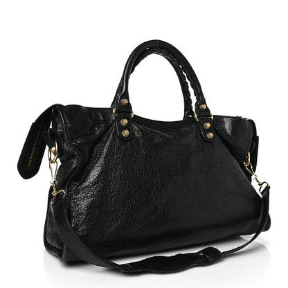 Balenciaga Agneau Giant 12 Gold Hardware City Black 3 of 9