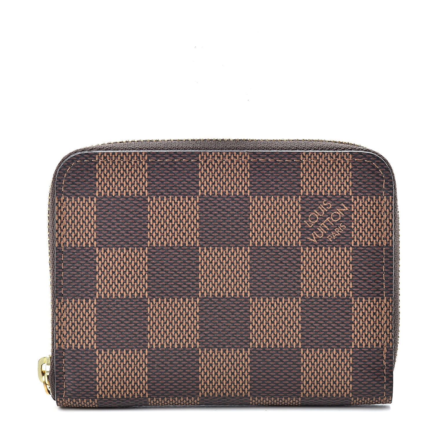 Louis Vuitton Damier Ebene Zippy Coin Purse 1 of 8