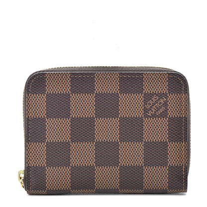 Louis Vuitton Damier Ebene Zippy Coin Purse 1 of 8