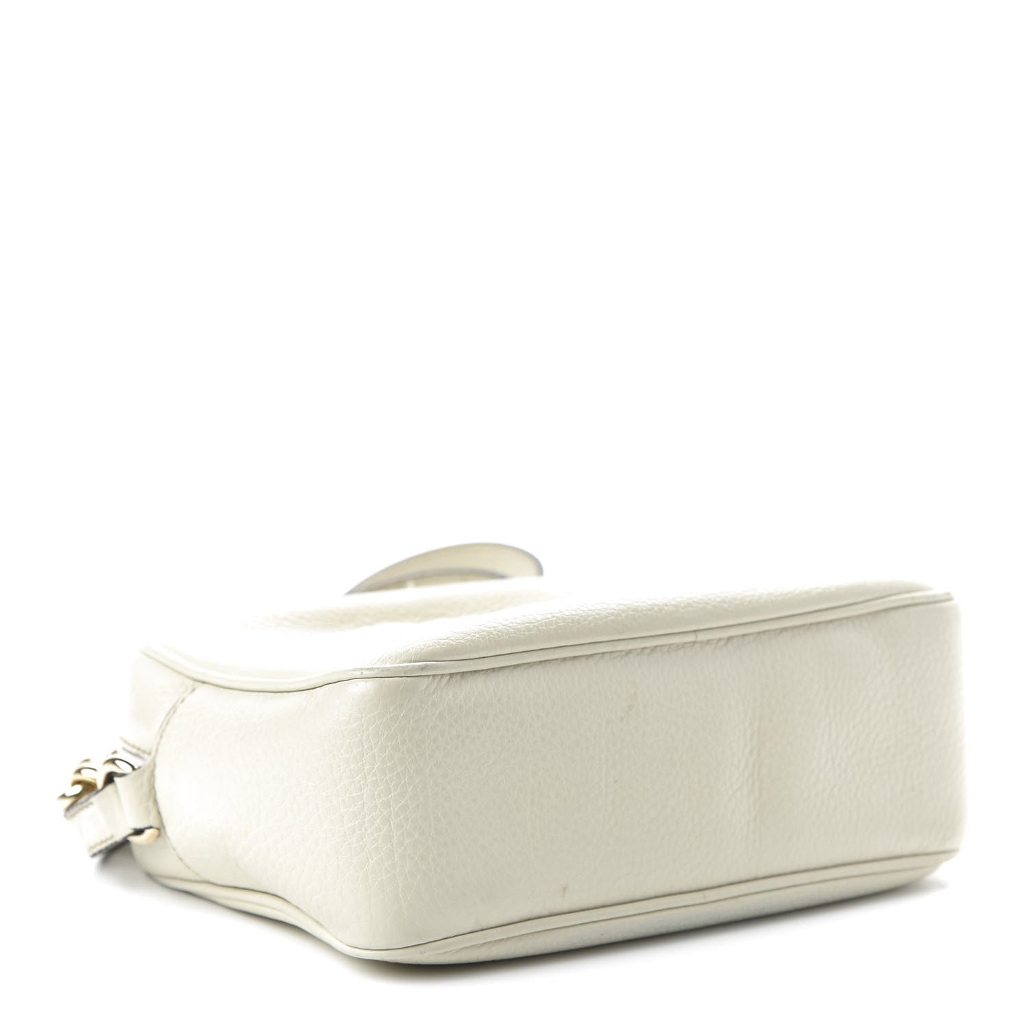 Gucci Pebbled Calfskin Small Soho Disco Bag Off White 4 of 13
