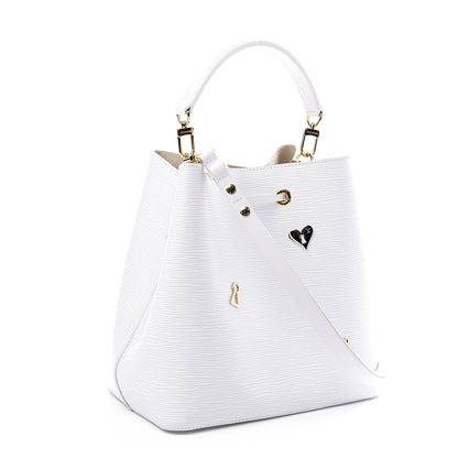 Louis Vuitton Epi Love Lock NeoNoe White 2 of 8