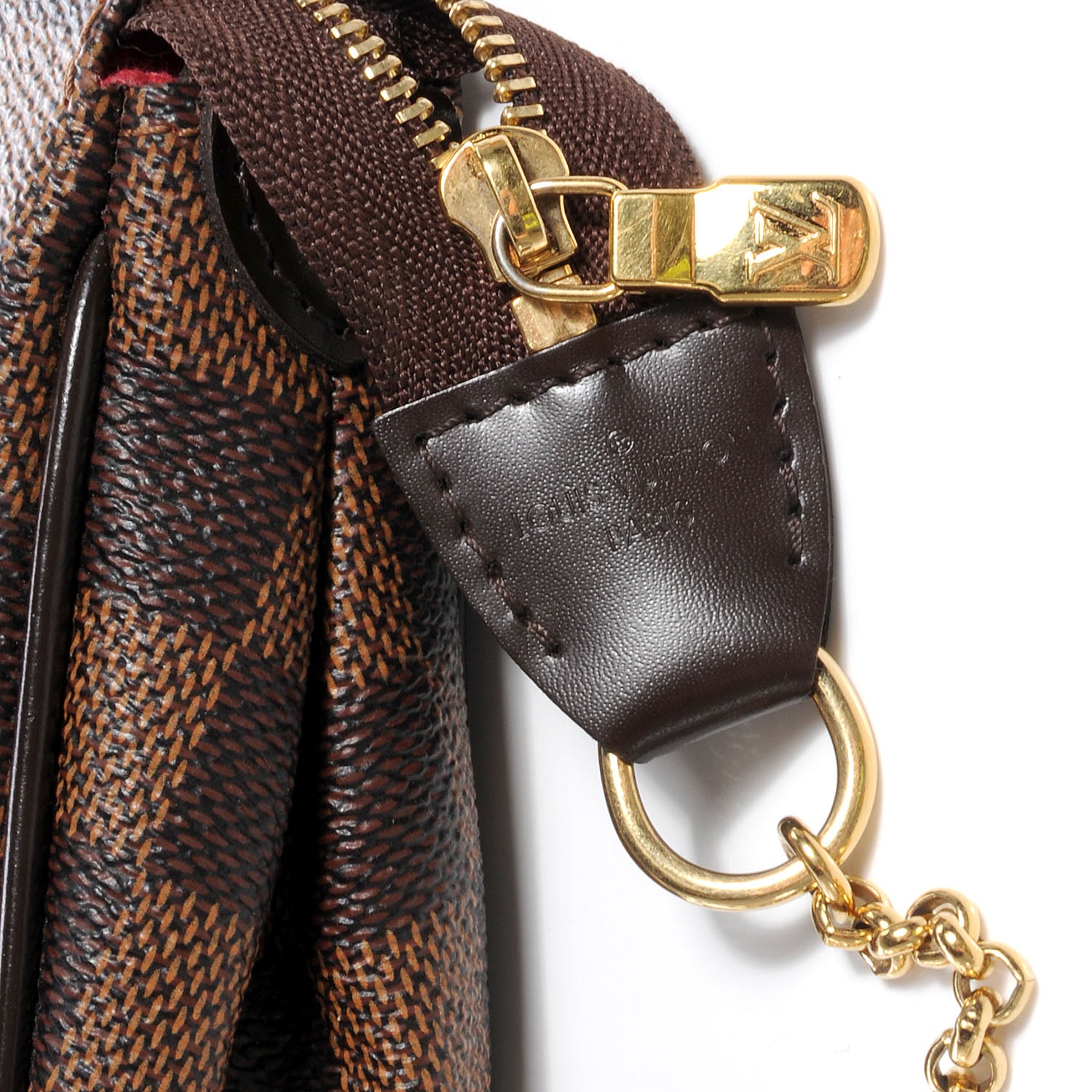 Louis Vuitton Damier Ebene Eva Clutch 8 of 8