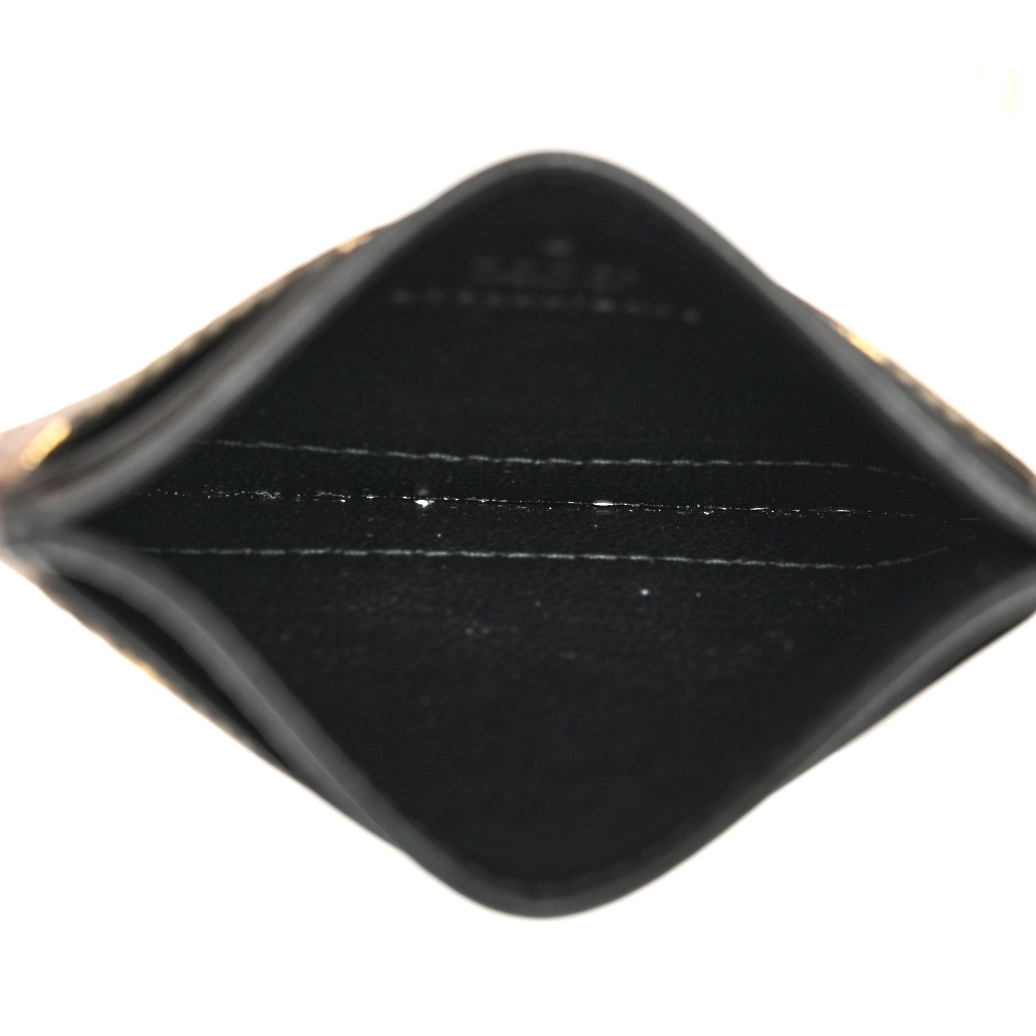 Gucci GG Supreme Monogram Bees Card Holder Black 5 of 6