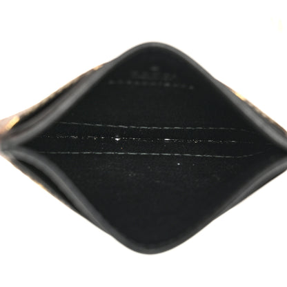 Gucci GG Supreme Monogram Bees Card Holder Black 5 of 6