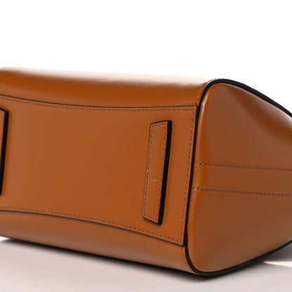 Givenchy Shiny Lord Calfskin Mini Antigona Camel 9 of 10