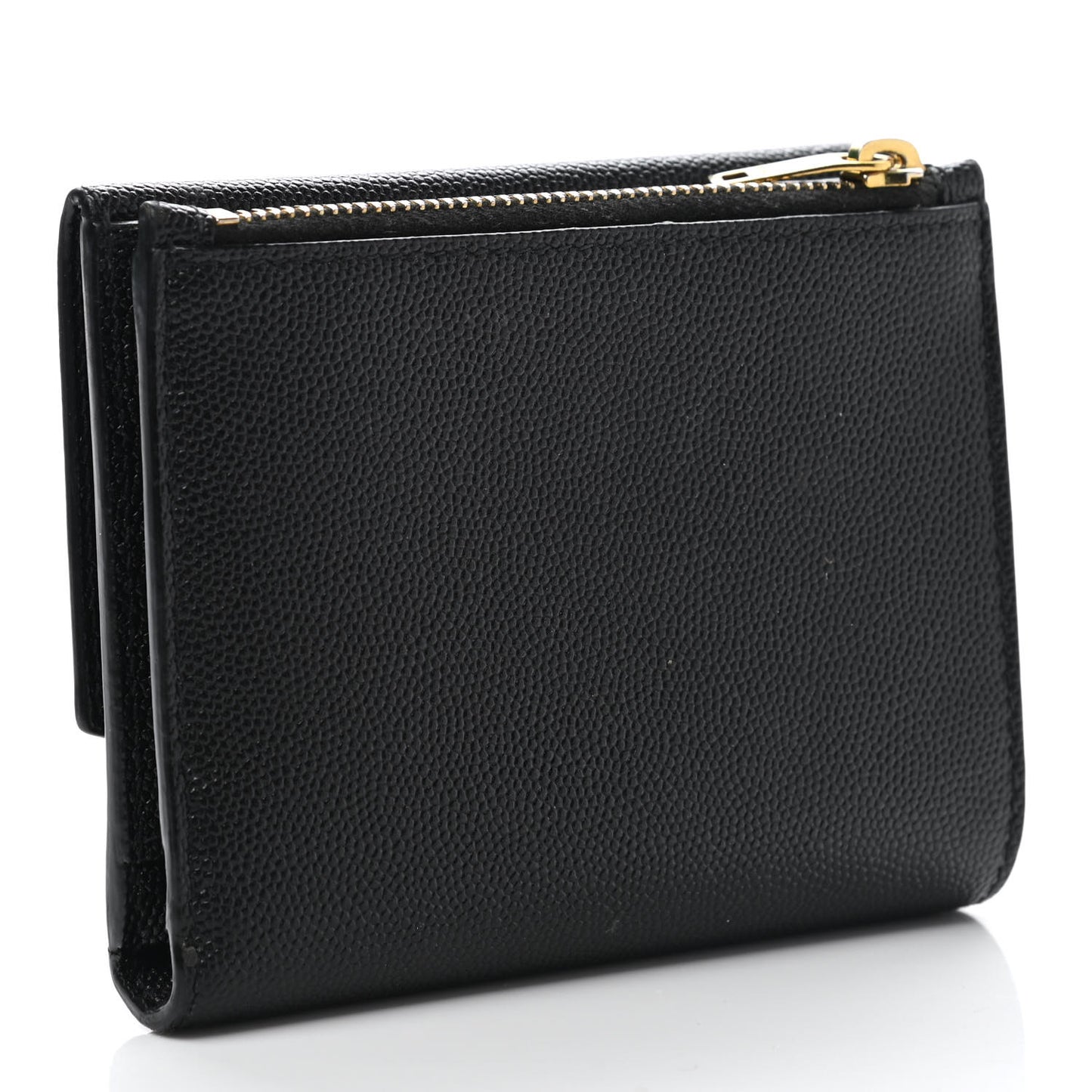 Grain De Poudre Monogram Bi-Fold Wallet Black