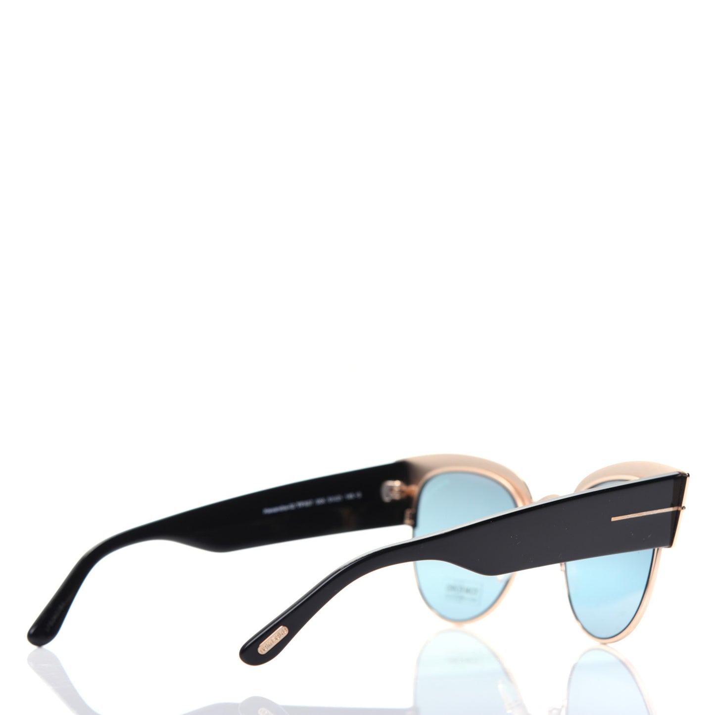 Alexandra-02 Squared Sunglasses TF607 Black