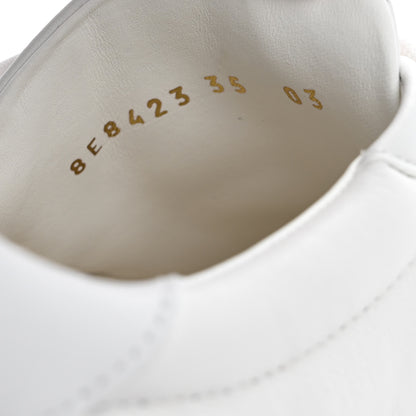 Fendi Vitello Logo Womens Low Top Sneakers 35 White 9 of 9