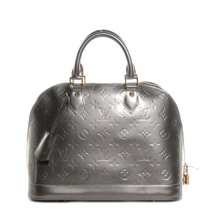 Louis Vuitton Vernis Alma PM Gris Art Deco 1 of 7