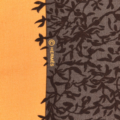 Hermes Cashmere Silk Les Girafes Shawl 140 5 of 6
