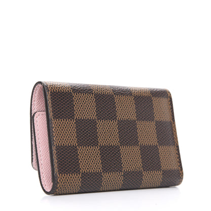 Louis Vuitton Damier Ebene Multicles 6 Key Holder Rose Ballerine 2 of 10