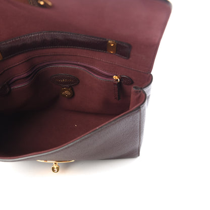 Mulberry Glossy Goatskin Medium Lily Oxblood 5 of 9