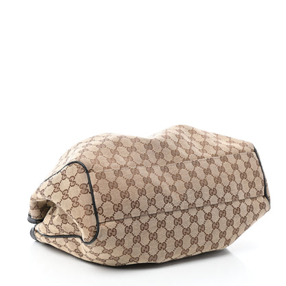 Gucci Monogram Medium Sukey Tote Beige Ebony Black 4 of 8