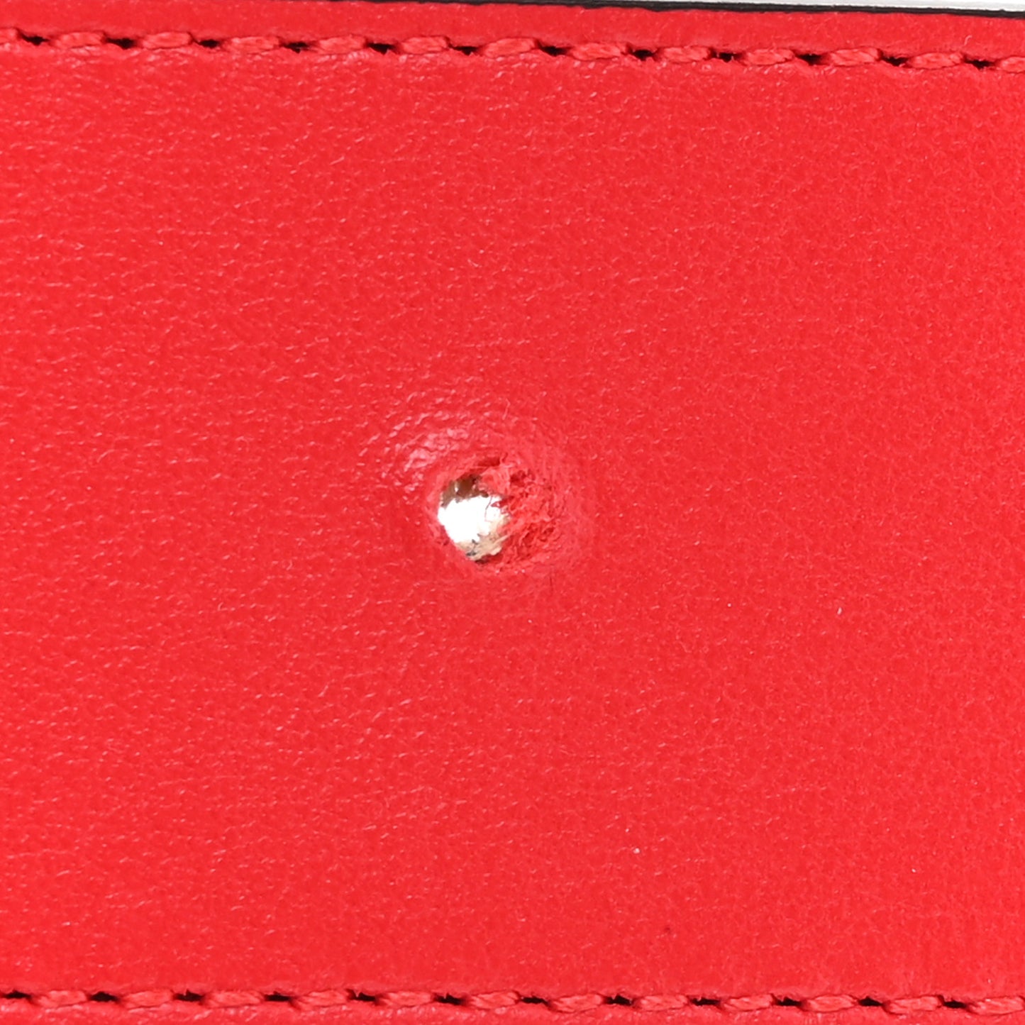 GG Supreme Monogram Plutone Calfskin Double G Reversible 37mm Belt 115 46 Beige Ebony New Cherry Red