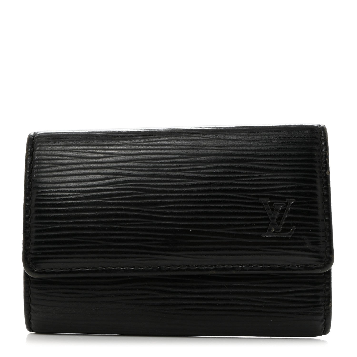 Louis Vuitton LOUIS VUITTON Epi Multicles 6 Key Holder Black 1 of 10