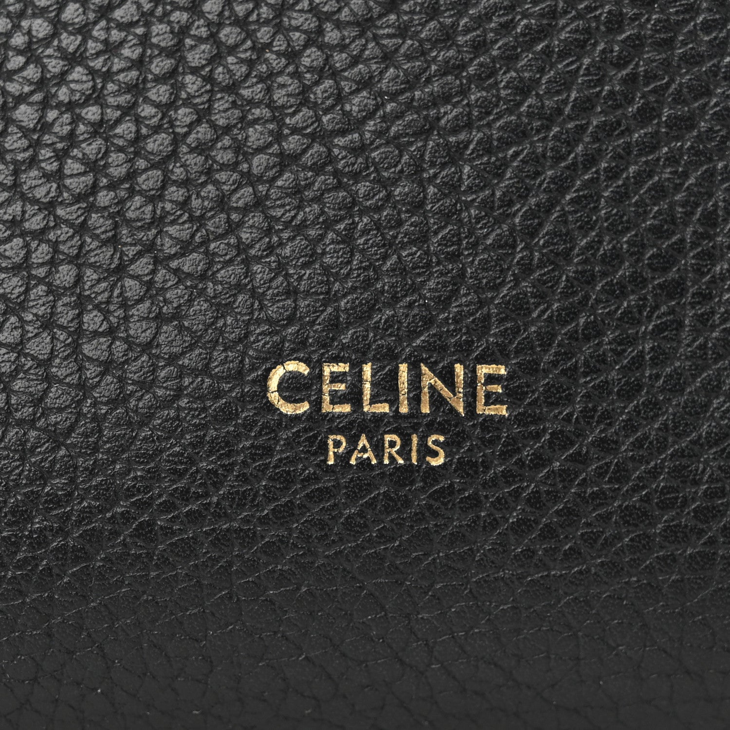 Celine Soft Grained Calfskin Small Sangle Bucket Bag Black 7 of 13