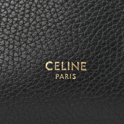Celine Soft Grained Calfskin Small Sangle Bucket Bag Black 7 of 13