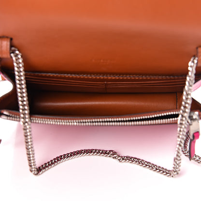 Givenchy Lambskin Emblem Chain Wallet Cyclamen 5 of 12