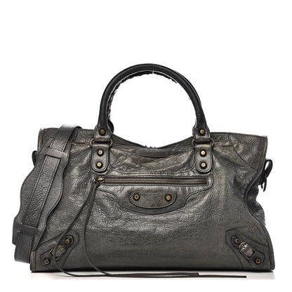 Balenciaga Agneau Classic Hardware City Anthracite 1 of 16