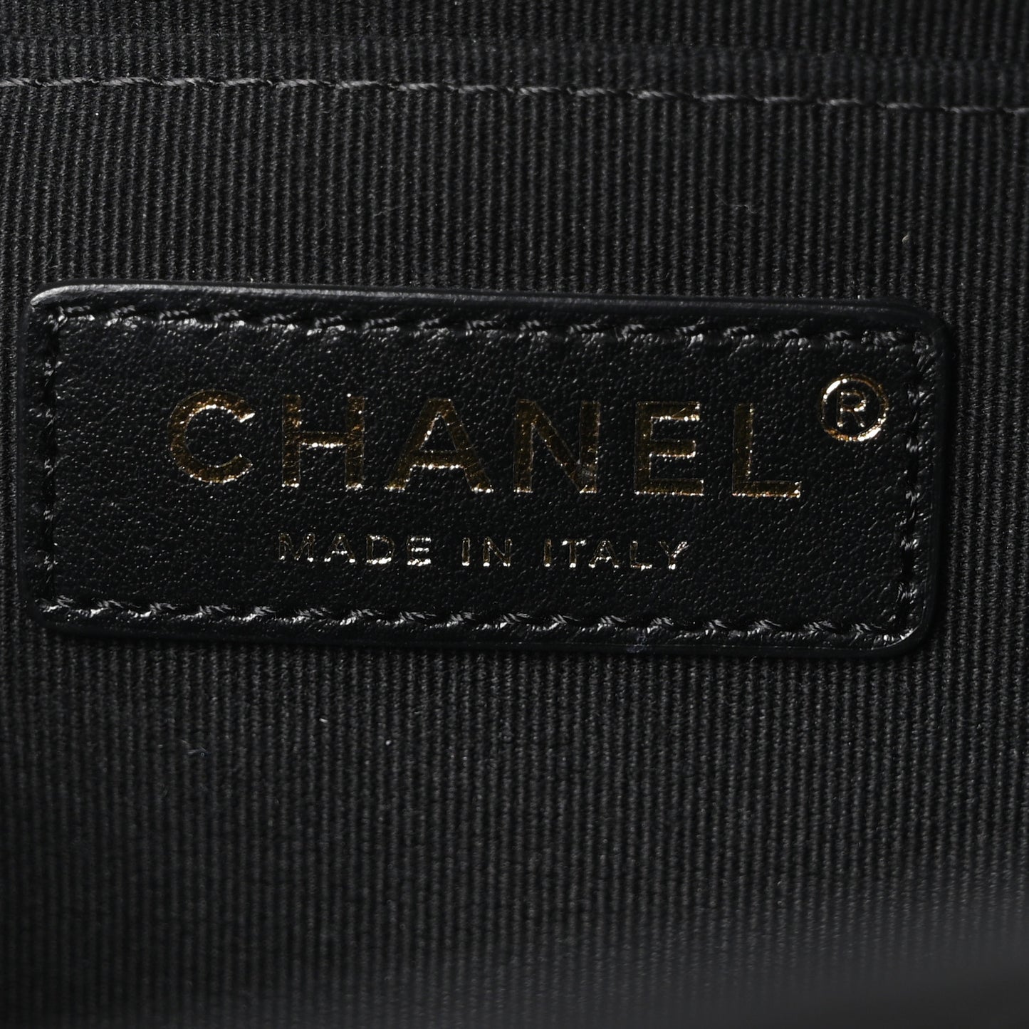 Aged Calfskin Quilted Double You Backpack Black