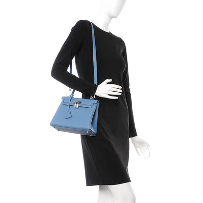 Hermes Togo Kelly Retourne 25 Azur 2 of 8