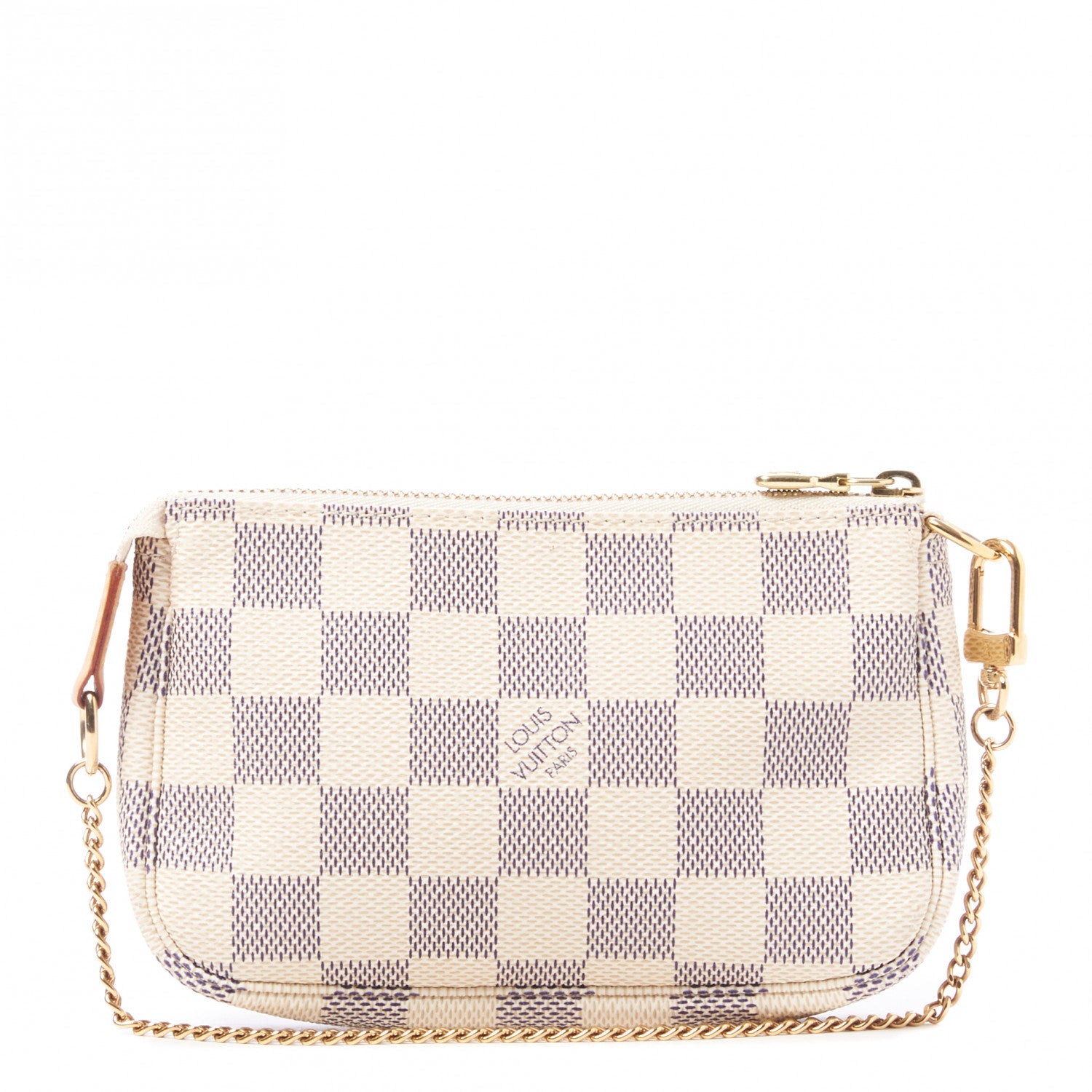 Louis Vuitton Damier Azur Mini Pochette Accessories 1 of 9