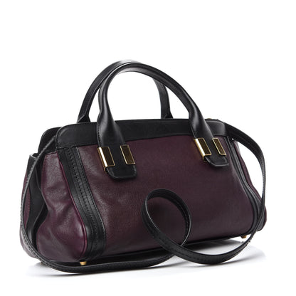 Chloe Calfskin Mini Alice Satchel Wild Purple 3 of 9