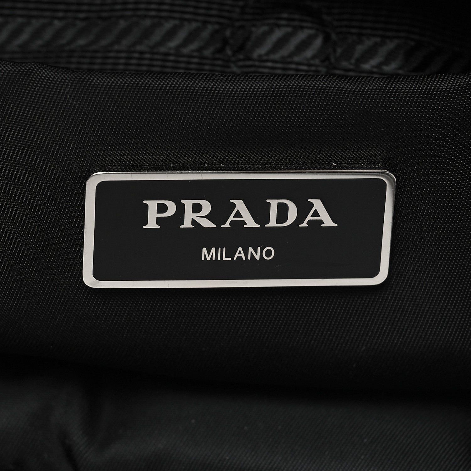 Prada Re-Nylon Nappa Triangle Quilted Padded Small Double Handled Zip Tote Black 6 of 9